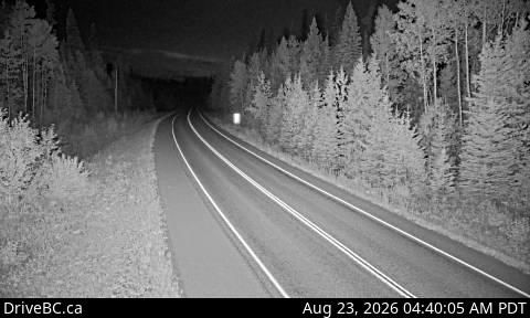 Regional District of Fraser-Fort George › North: Hwy 97, on the east side of McLeod Lake, just south of Whiskers Point Provincial Park entrance, looking north
