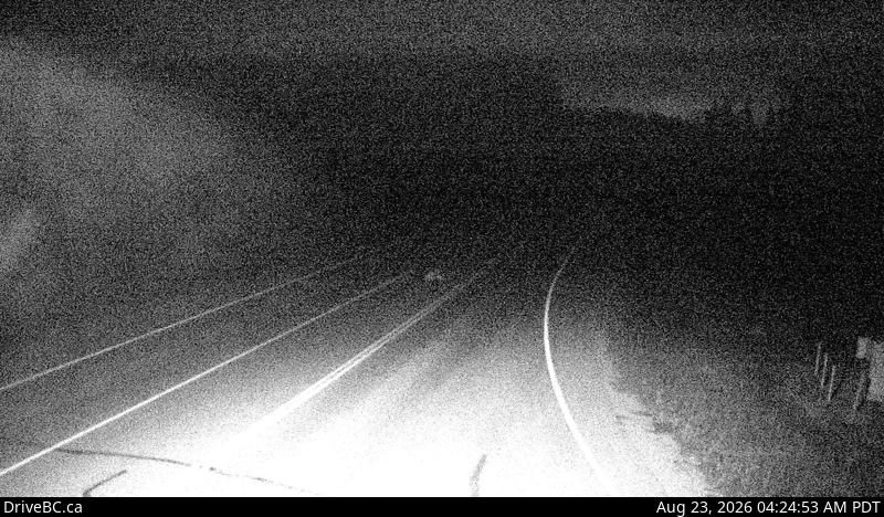 Summit Lake › South: Hwy 97 at - Rd, about 48.5 km north of Prince George, looking south