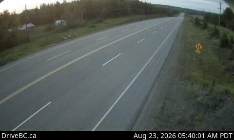 Fort Fraser › East: Hwy 16, about 5 km east of - looking east