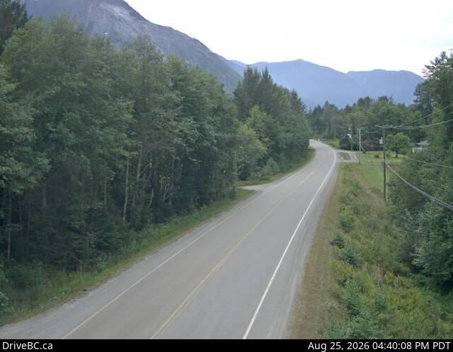 Hagensborg › West: Hwy 20, between Bella Coola and - looking west