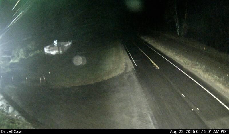 Area C › East: Hwy 16, at Kasiks resort area, 60 km west of Terrace, looking east