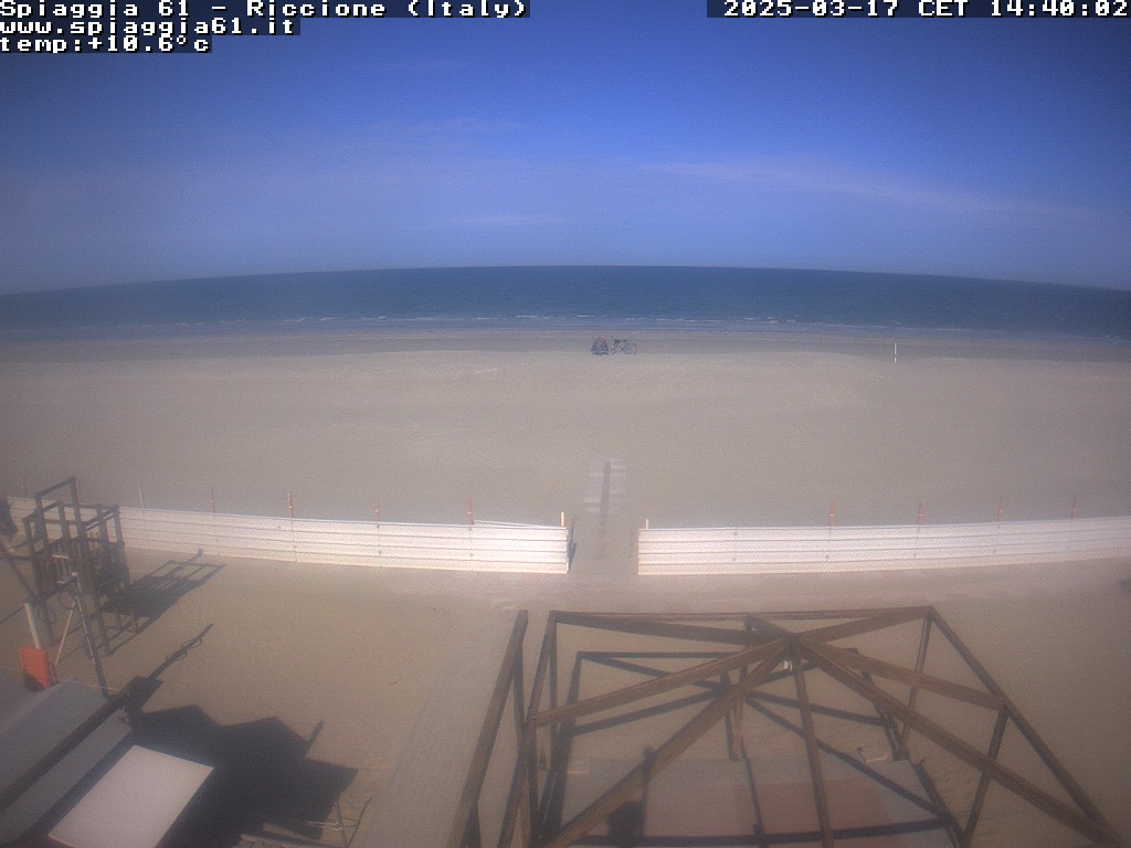 Webcam Riccione: Beachcam 61