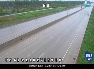 Bellevue: US 41 at S of Lakeview Dr