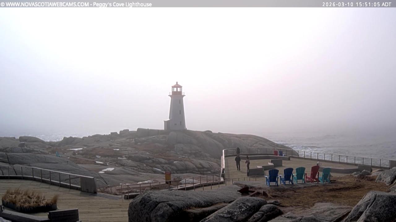 Webcam Peggys Cove: Peggys Cove Lighthouse