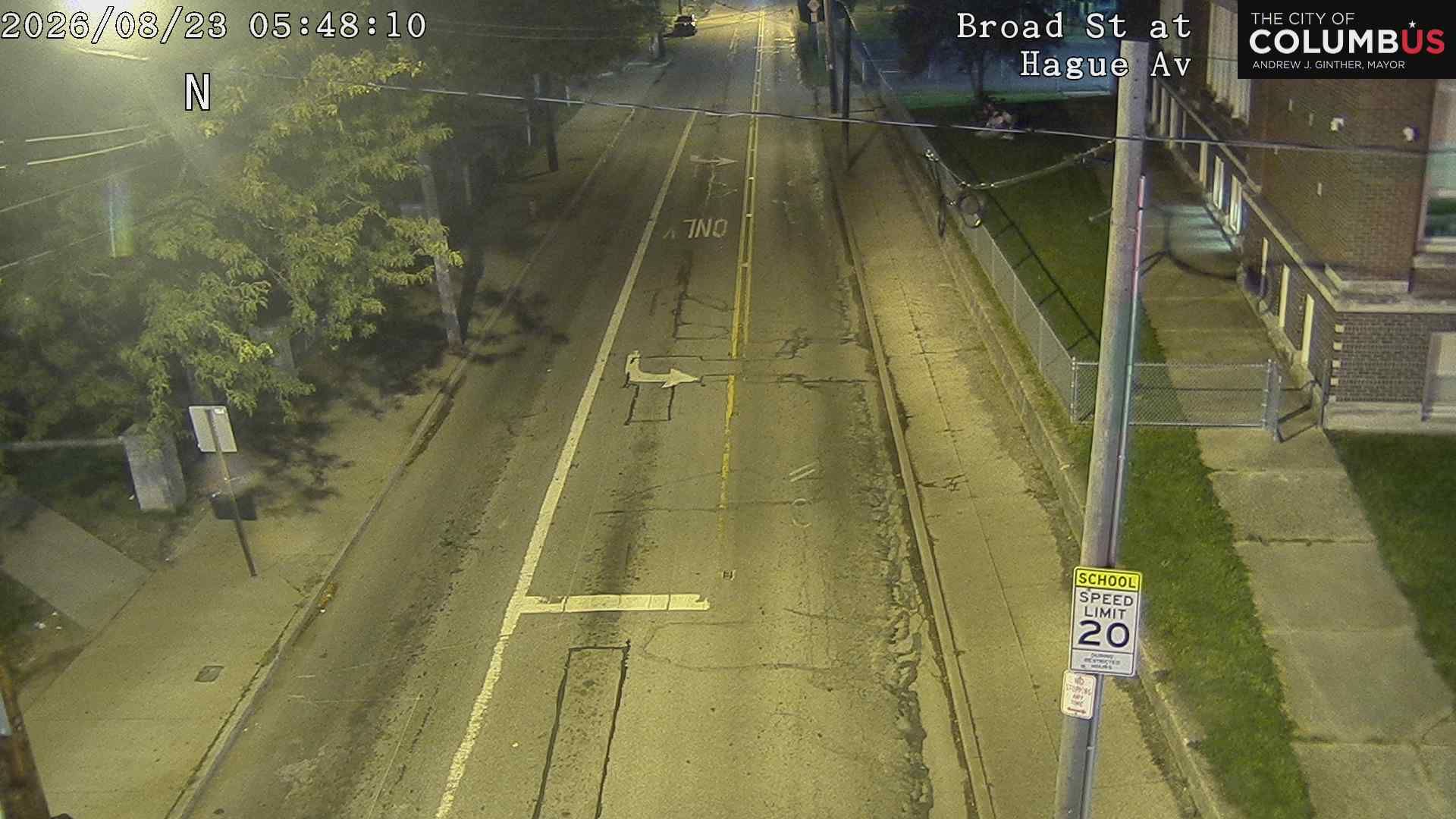 Columbus: City of - Broad St at Hague Ave