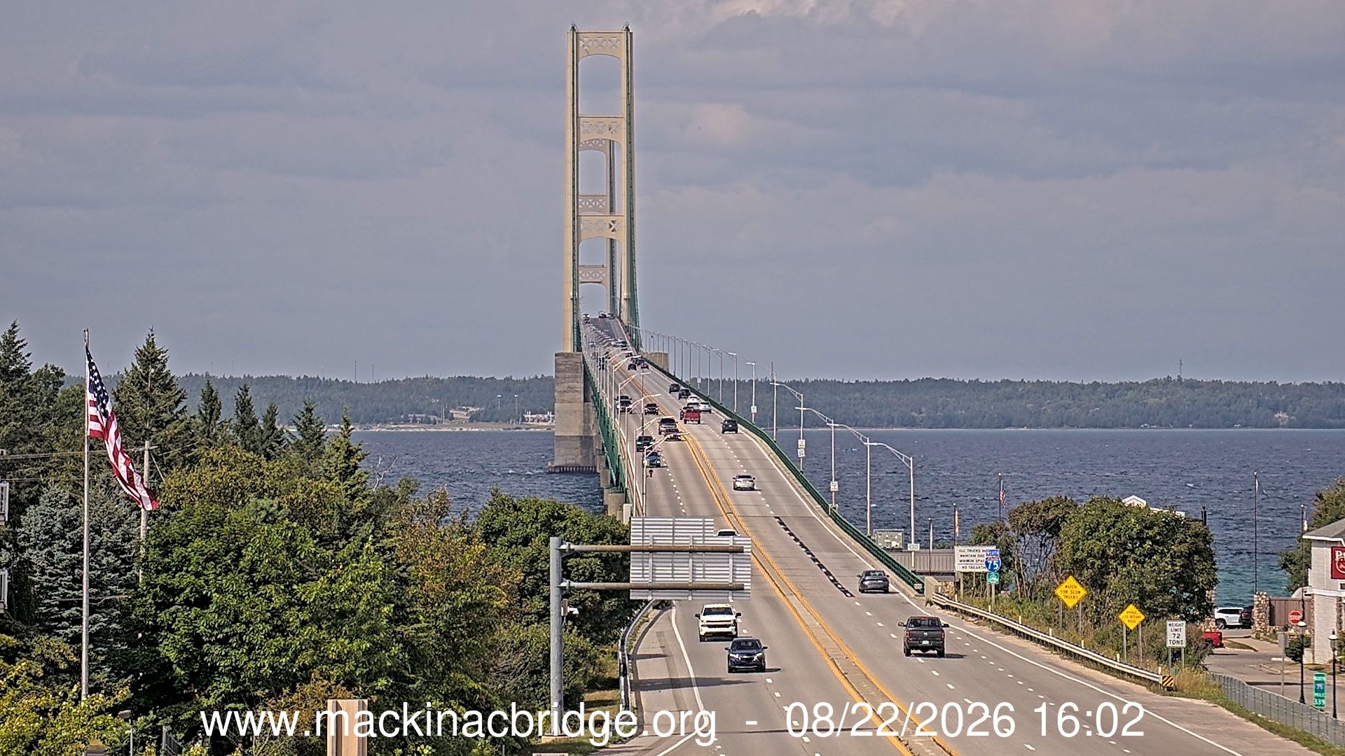 Emmet County › North: Mackinac Bridge