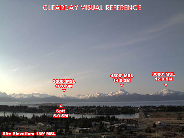 Webcam Homer, Alaska: Homer Airfield (PAHO), View in SouthEastern Direction
