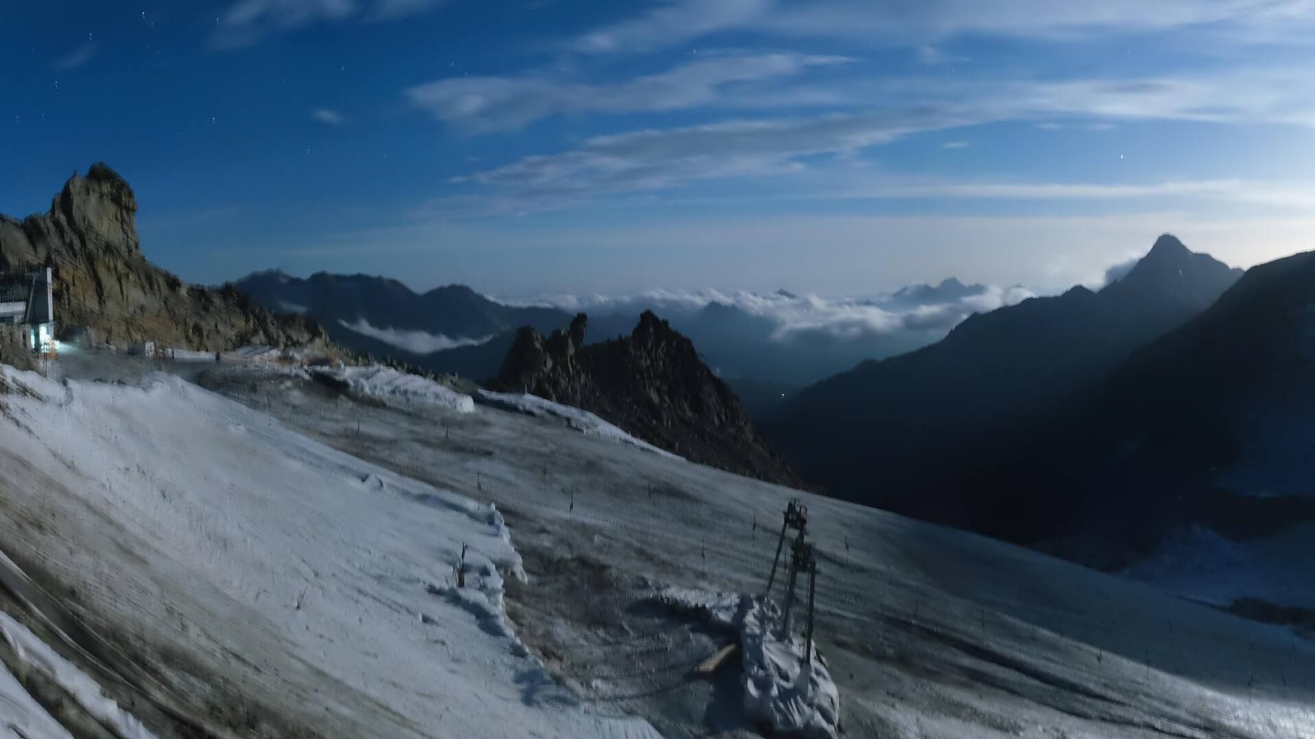 Gemeinde Finkenberg: Hintertuxer Gletscher - Gefrorene Wand