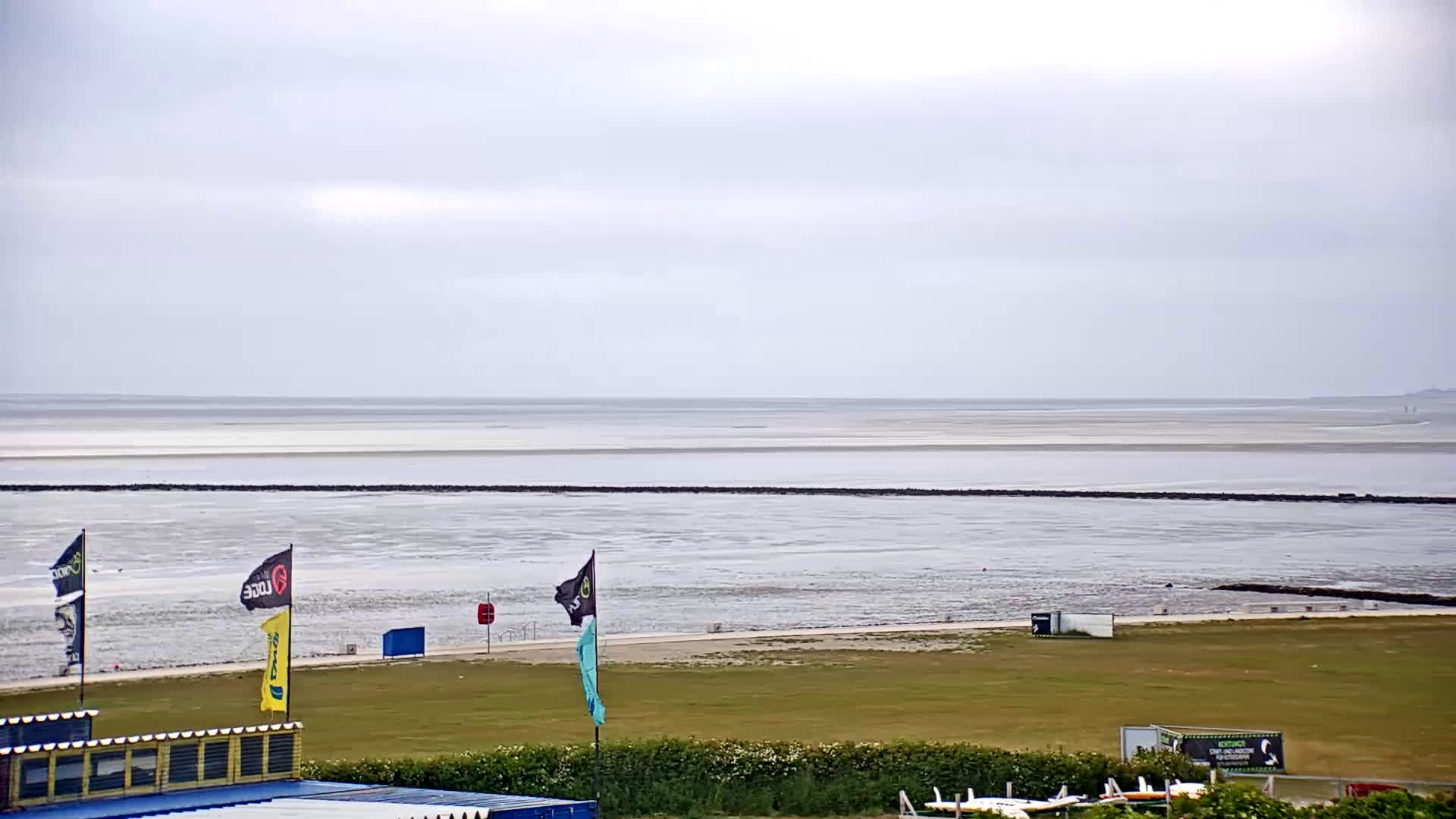 Webcam Norddeich: HD Stream Norddeich, Drachenwiese