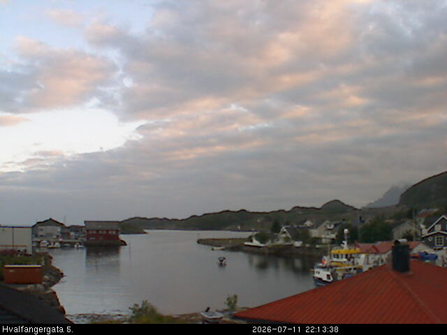 Webcam Svolvær: View over the Port