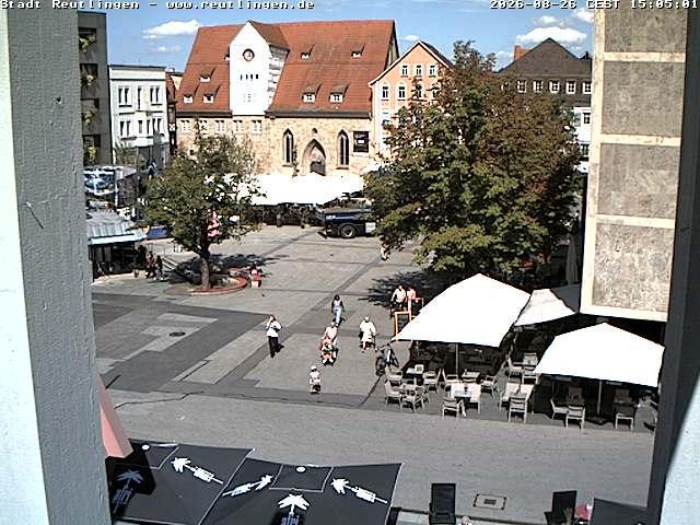 Webcam Reutlingen: Market Square