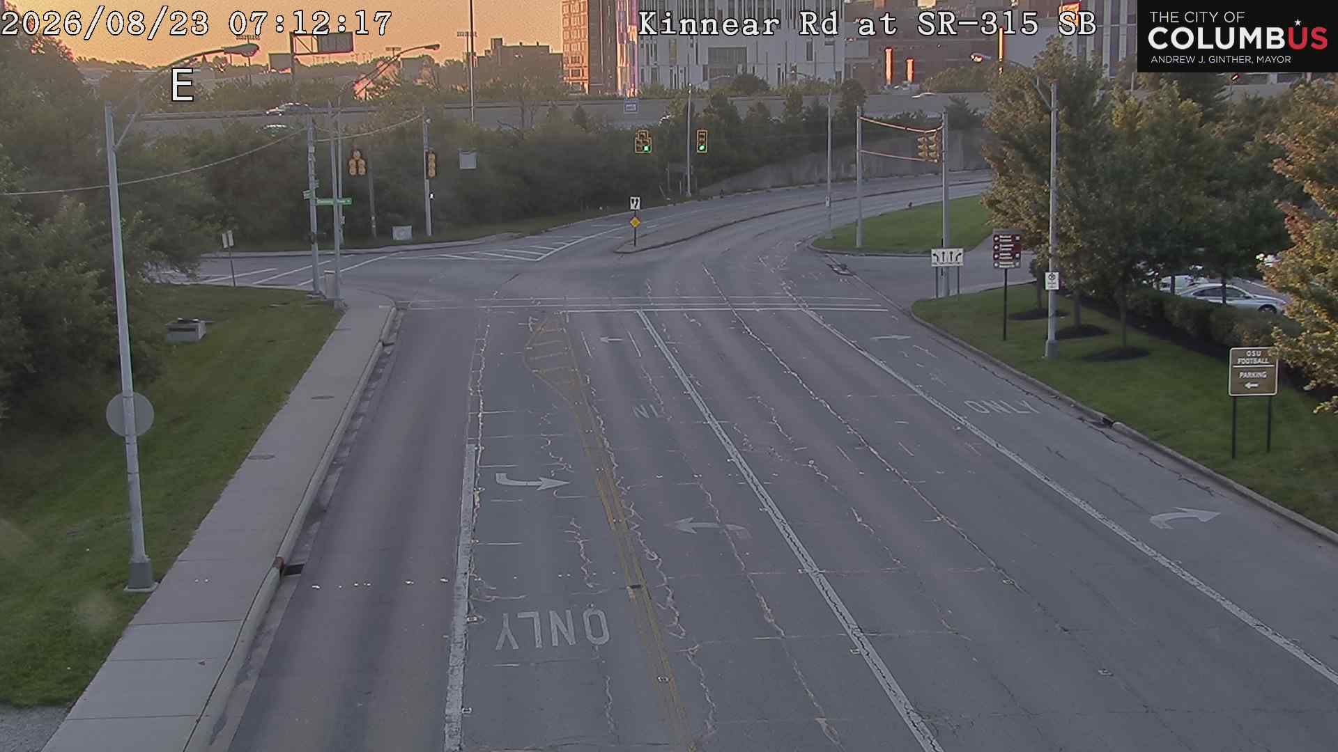 Columbus: City of - SR-315 SB ramp at Kinnear Rd
