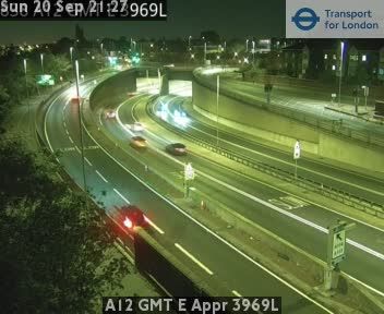 Heathfield and Waldron: A12 GMT E Appr 3969L