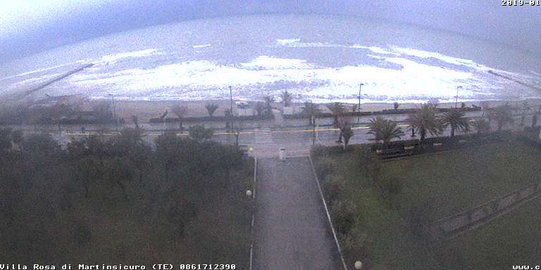 Webcam Villa Rosa di Martinsicuro: Beach Panorama