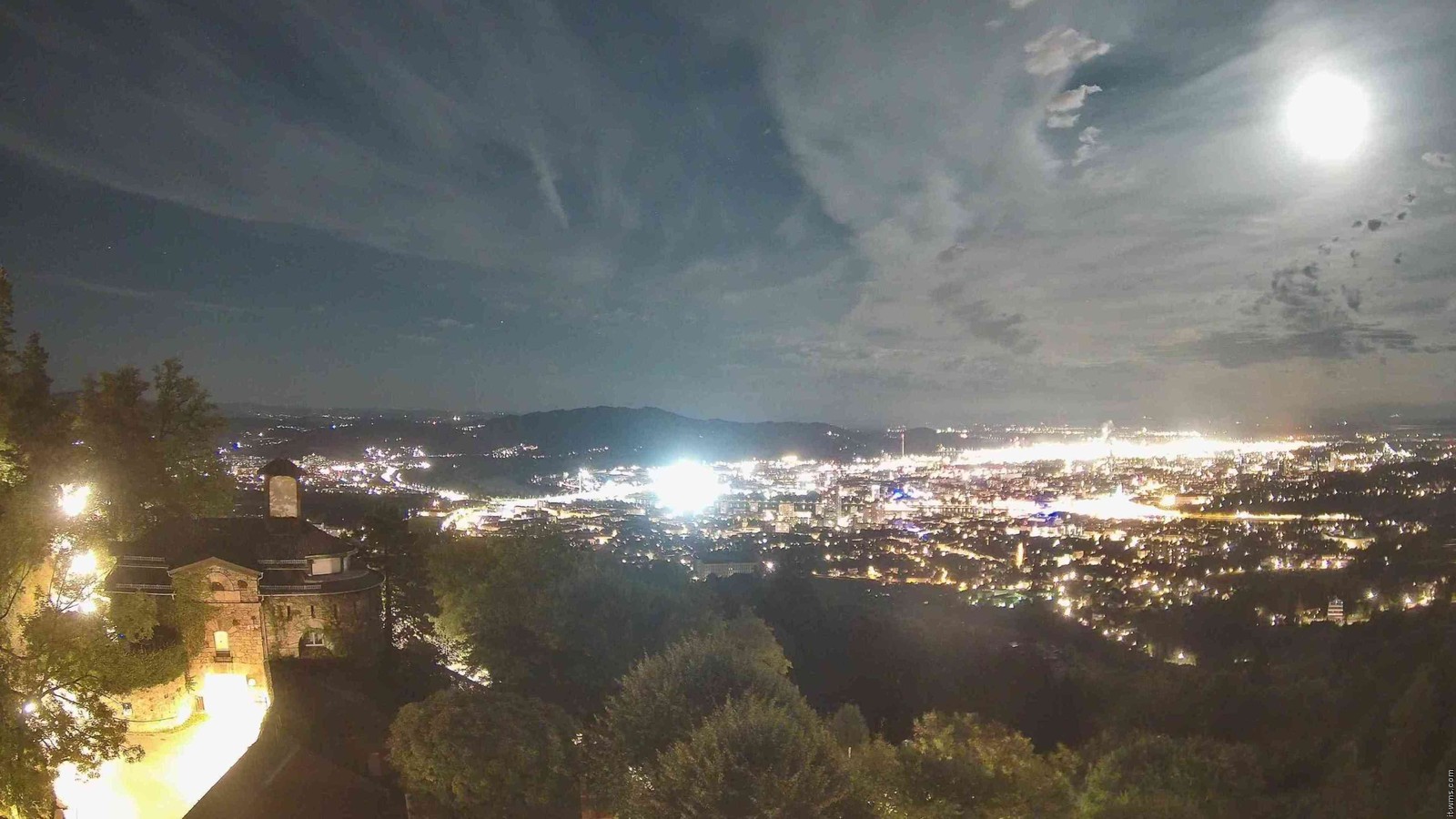 Webcam Pöstlingberg: Panorama over Linz