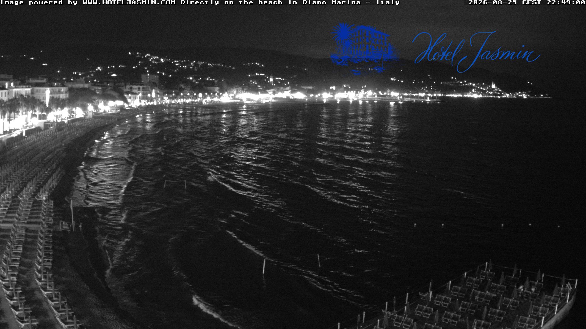 Webcam Diano Marina: Beach of Diano Marina