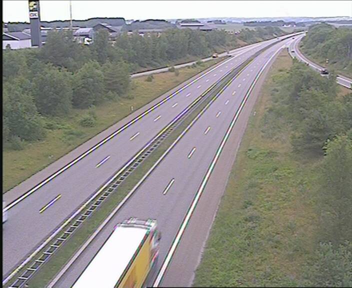 Webcam Haverslev: E45 Haverslev - N