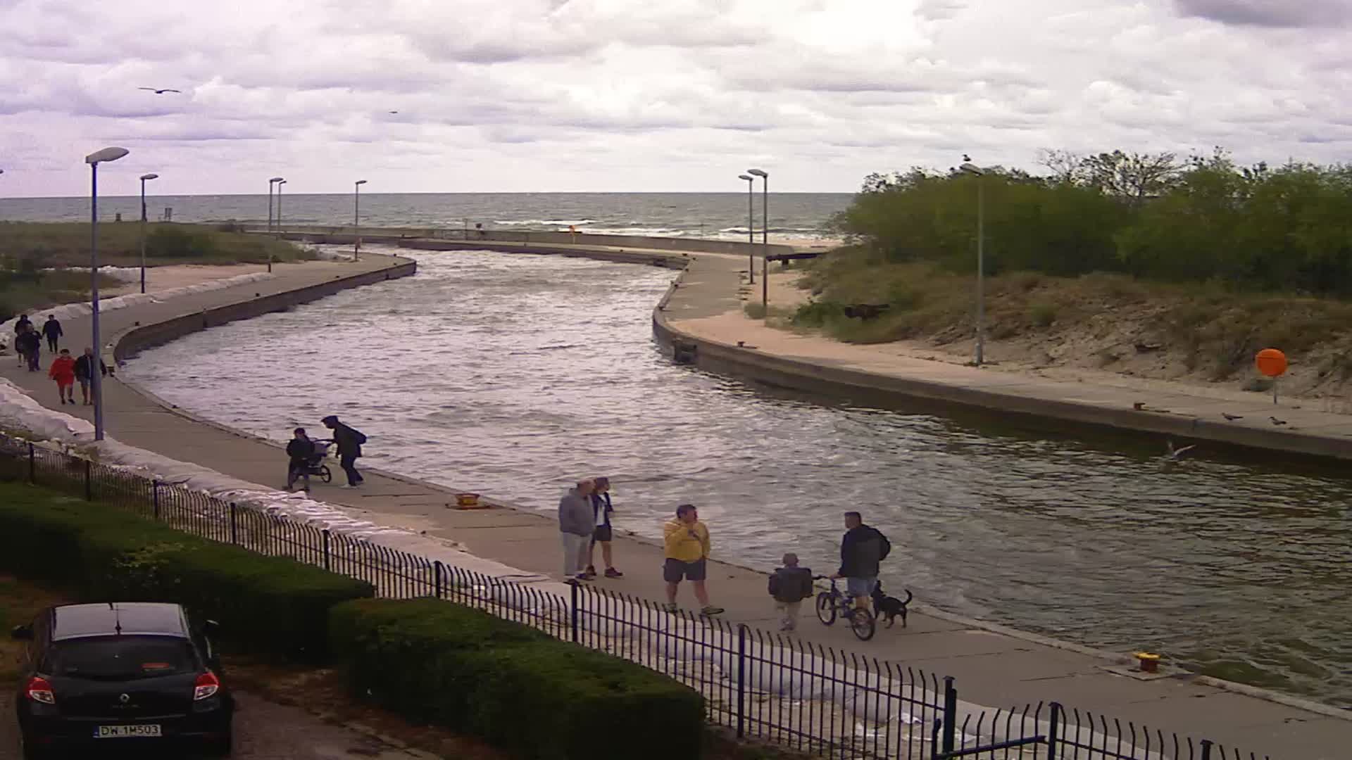 Webcam Rowy: View of the Port