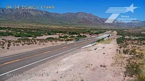 Culberson › South: SH-54 @ Diablo Creek