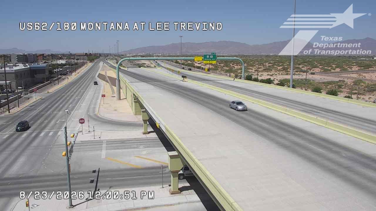 El Paso › West: US-62/180-Montana @ Lee Trevino