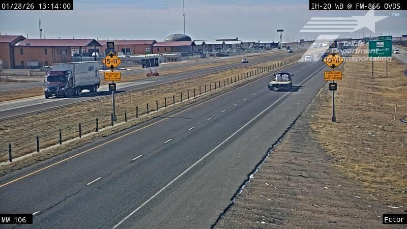 West Odessa › West: IH 20 at Odessa MM 106