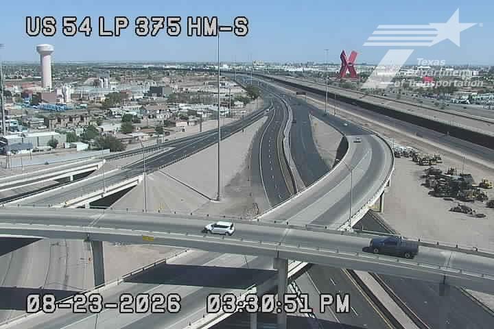 El Paso › South: US-54 @ LP-375 HM S