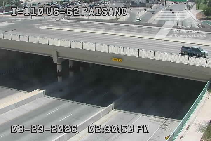 El Paso › East: IH-110 @ US-62 Paisano