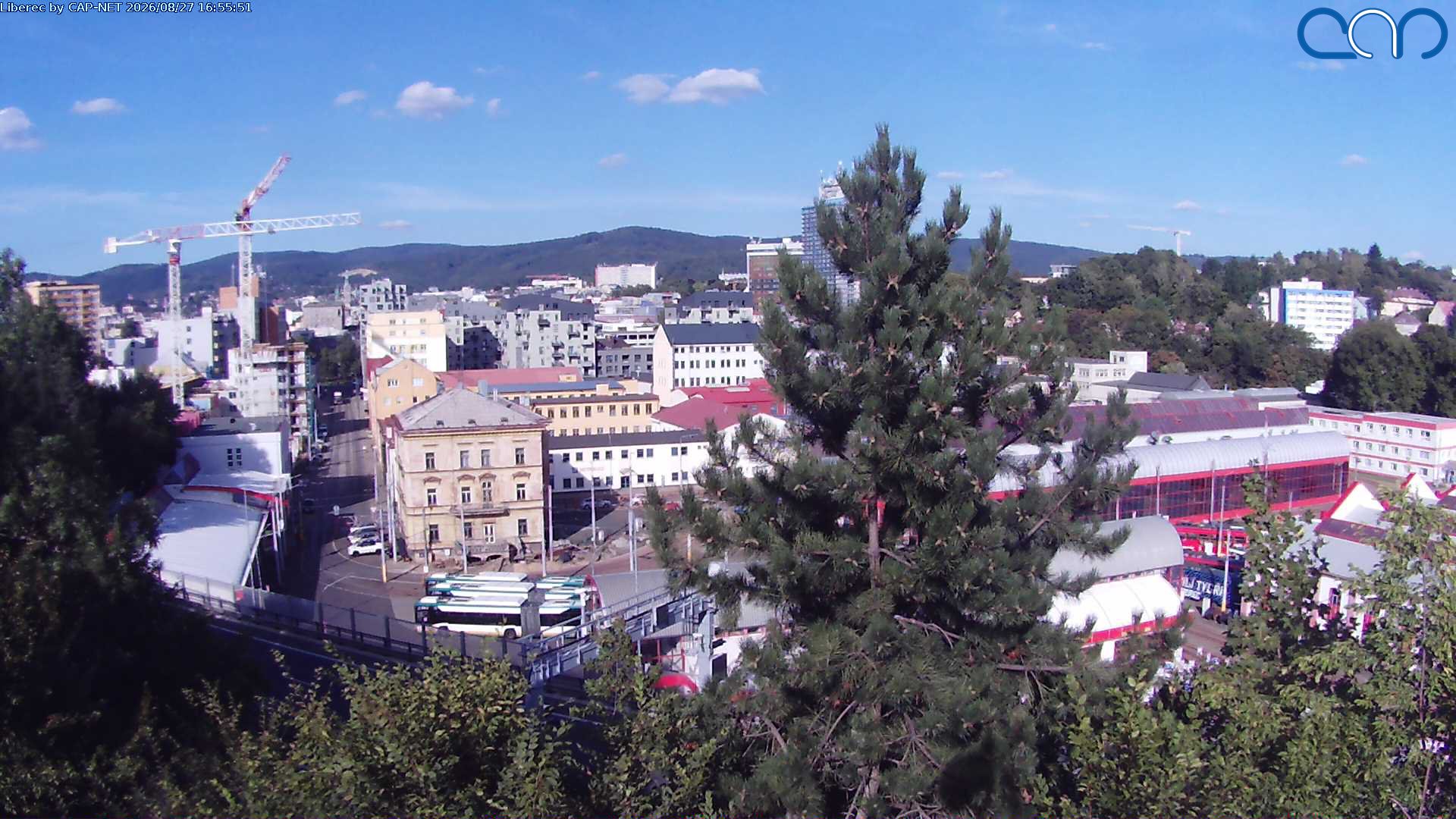 Webcam Liberec: City View