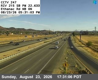Perris › South: I-215 : (247) South of Ethanac Road