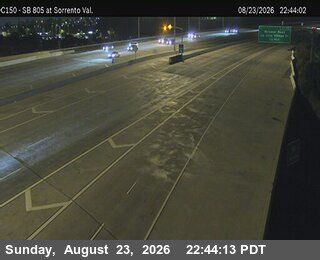 San Diego › South: C150) I-805 : Mira Mesa - Sorrento