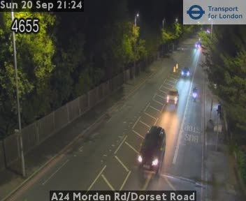London: A24 Morden Rd/Dorset Road