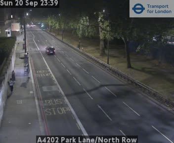 London: A4202 Park Lane/North Row