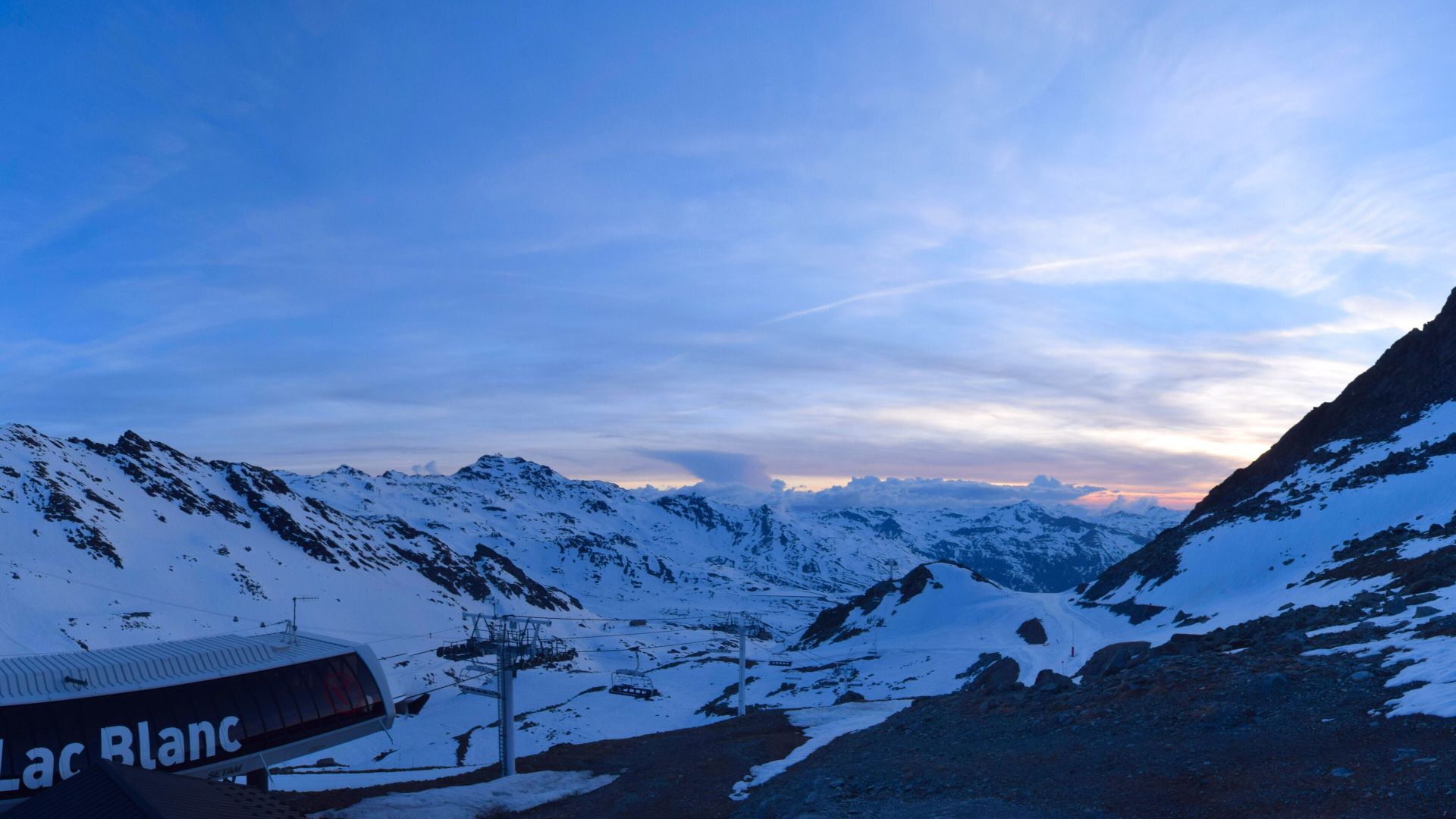 Les Belleville: Cime de Caron - Val Thorens