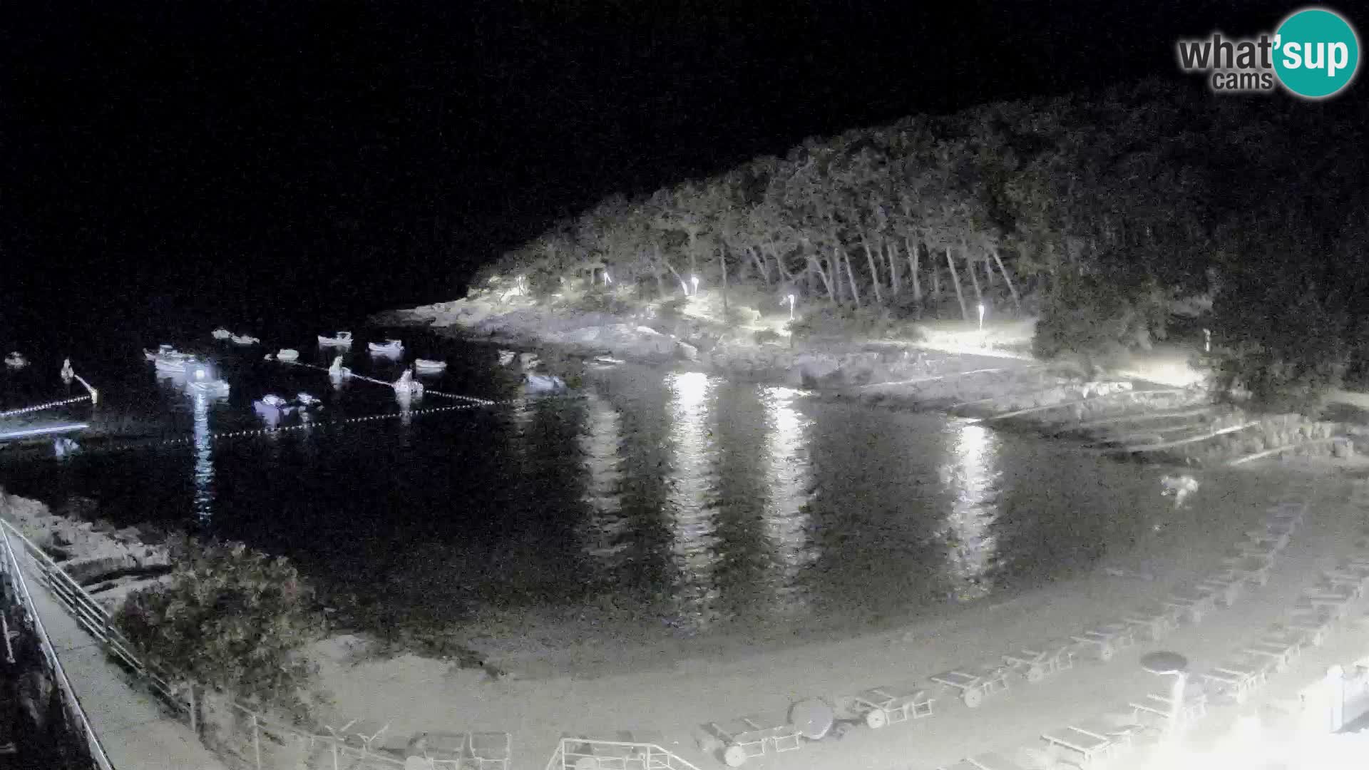 Webcam Mali Lošinj: Sunčana Uvala Beach - Veli Žal
