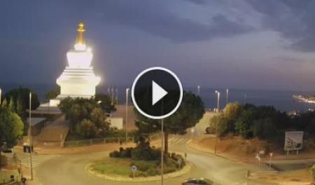 Webcam Benalmadena: Estupa de la Iluminación de Benalmádena