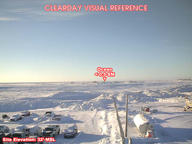 Webcam Nome, Alaska: Nome Airfield (PAOM), View in SouthWestern Direction