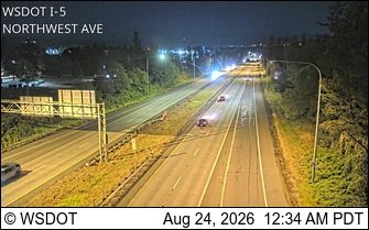 Bellingham: I-5 at MP 256.8: Northwest Ave