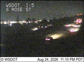 Seattle: I-5 at MP 159.7: S Rose St (Mid-Boeing Field)