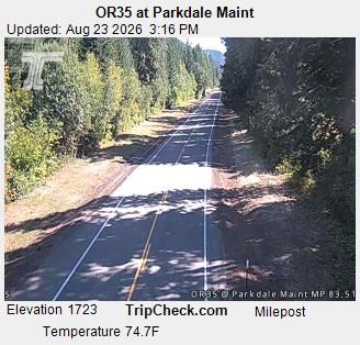 Parkdale: ORE35 at - Maint SB