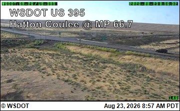 Hatton: US 395 at MP 66.7: SR 26 Interchange - Coulee