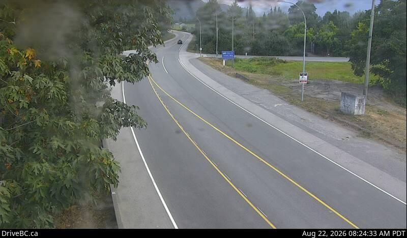Kent › North: Hwy 9, north end of Agassiz-Rosedale Bridge, looking north
