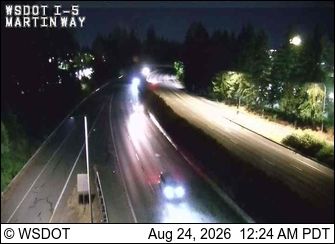 Lacey: I-5 at MP 109: Martin Way