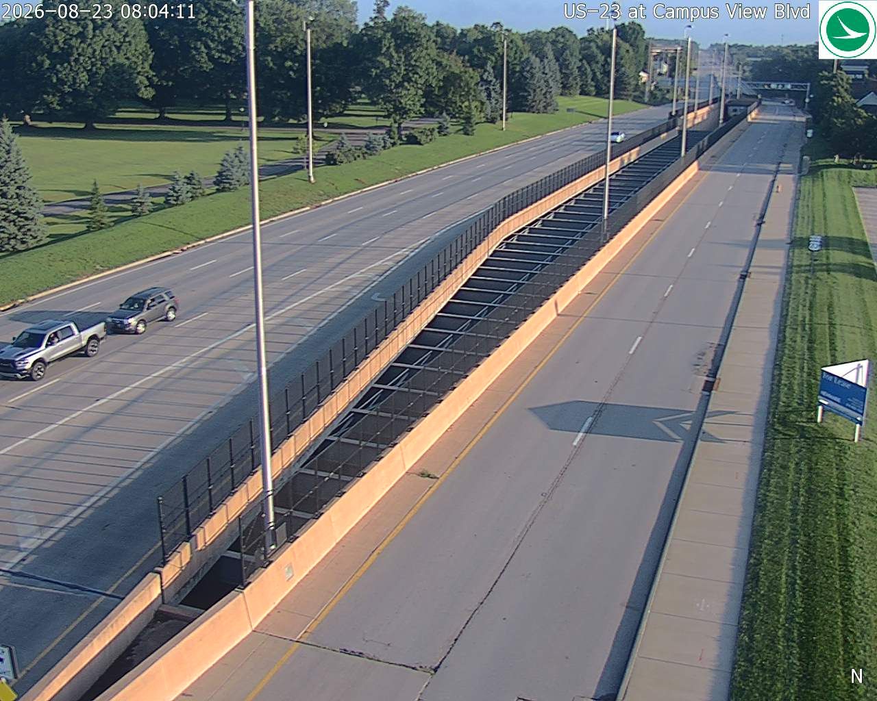 Columbus: US-23 at Campus View Blvd