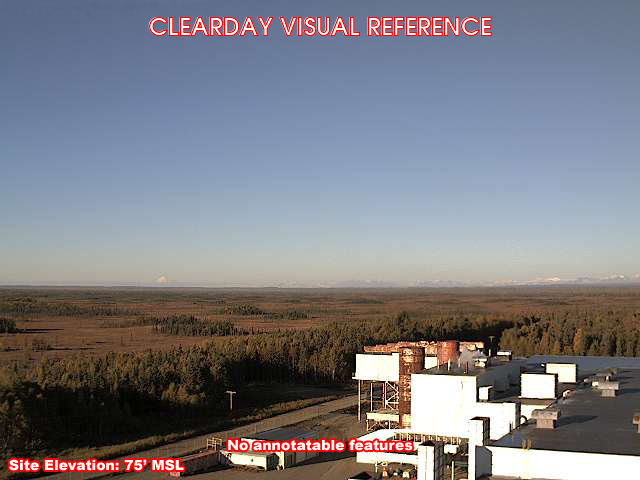 Webcam Beluga, Alaska: Beluga Airfield, View in SouthWestern Direction