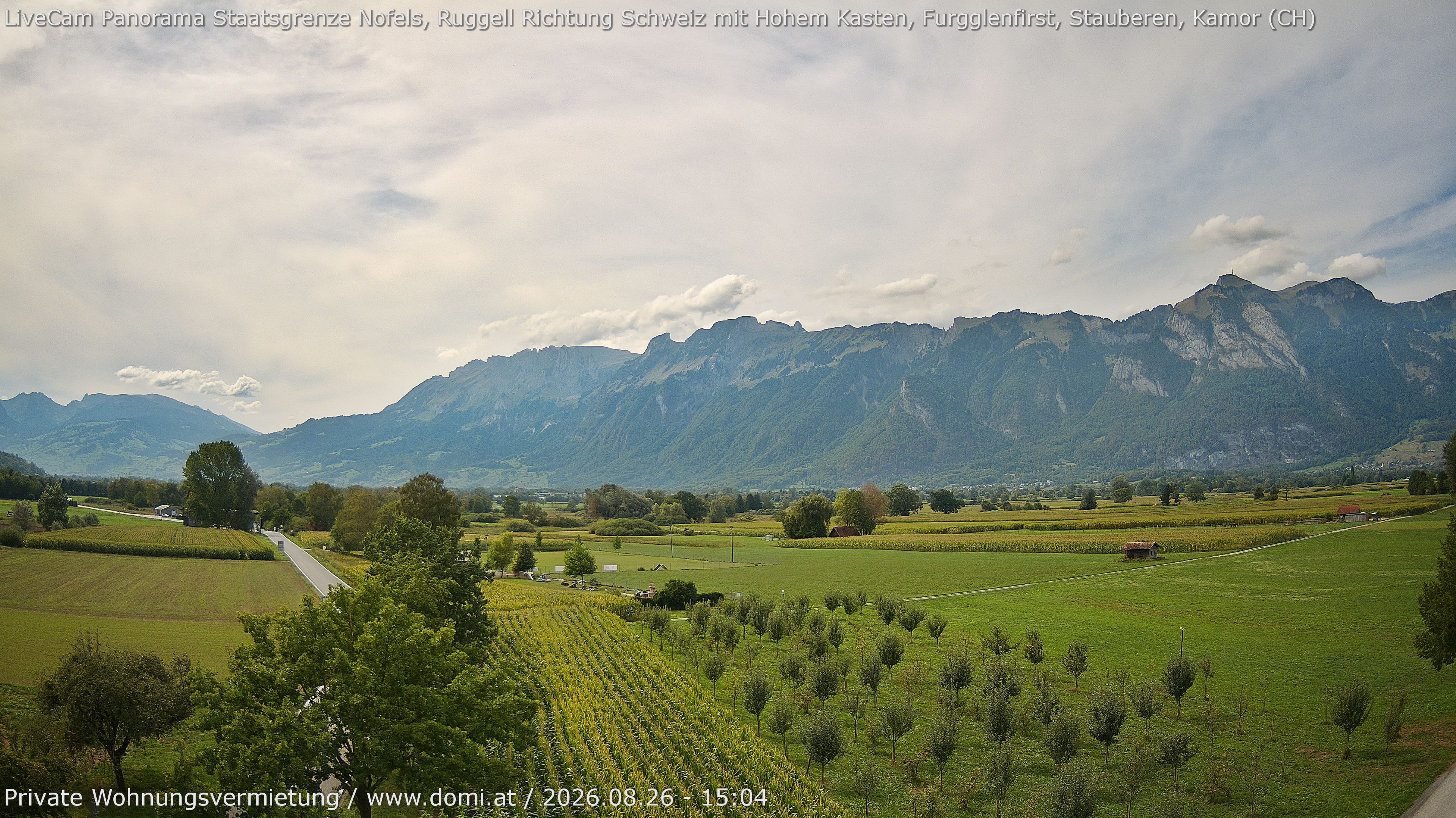 Webcam Feldkirch: Panorama View