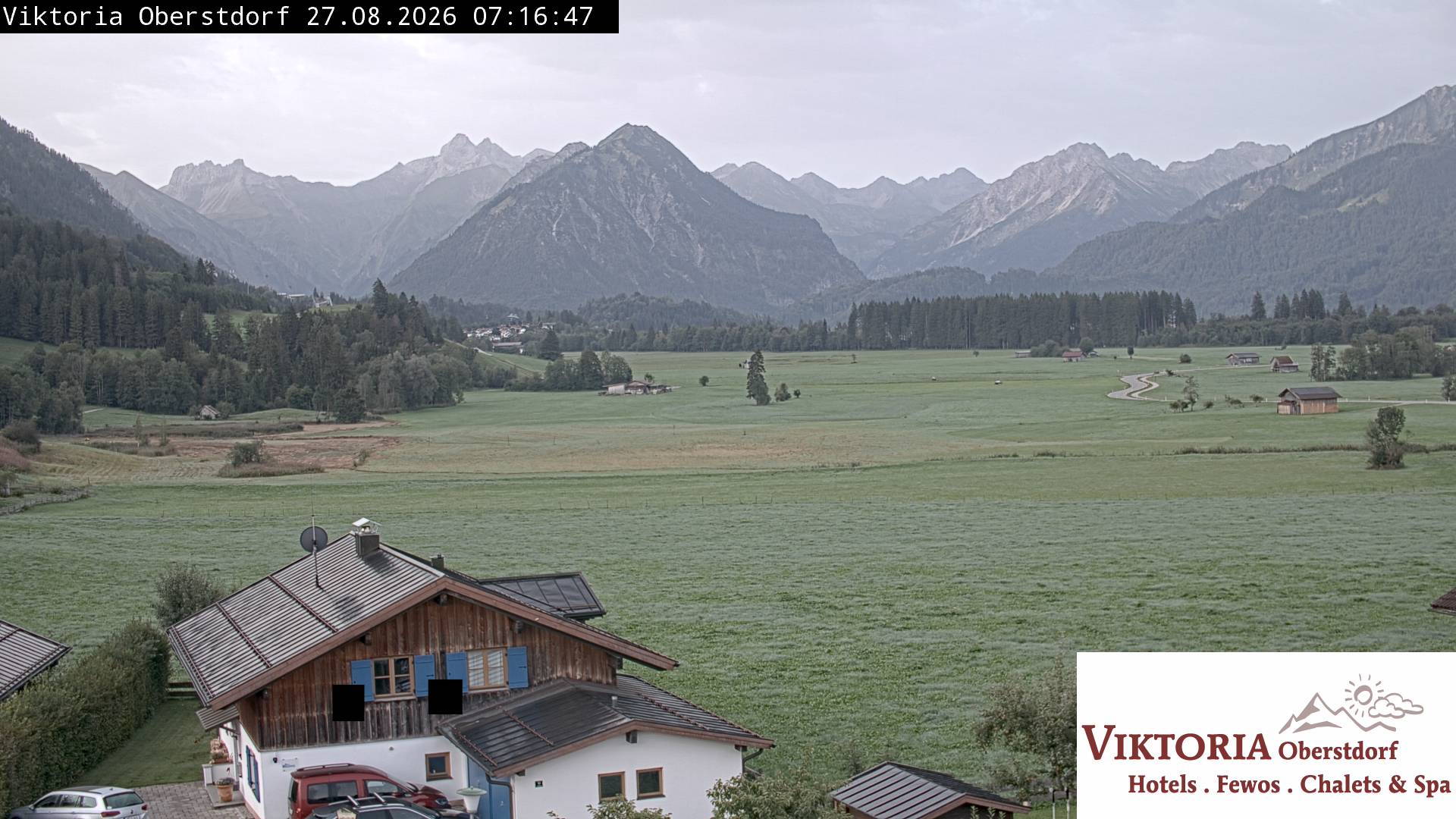 Webcam Oberstdorf: Hotel Viktoria