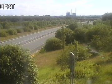 Gullestrup: Herning, Messevejen, Blickrichtung Ost