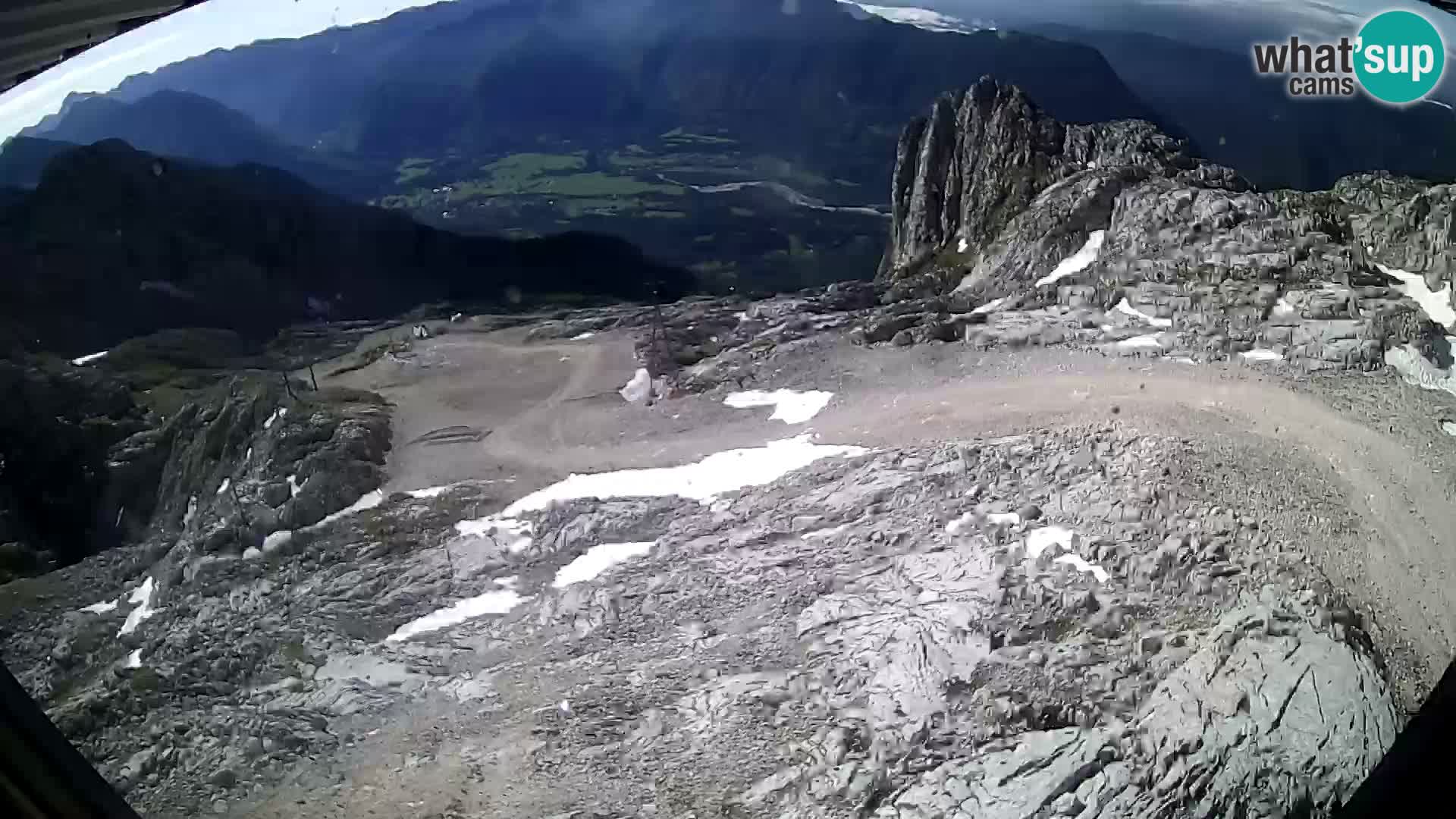 Webcam Bovec: Kanin - View onto Bovec