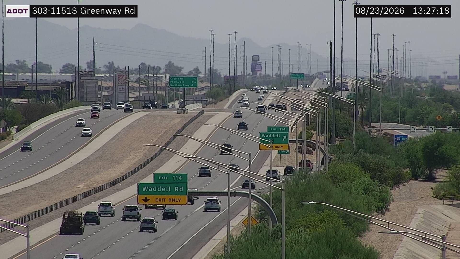 Surprise › South: SR-303 SB 115.10 @Greenway Rd