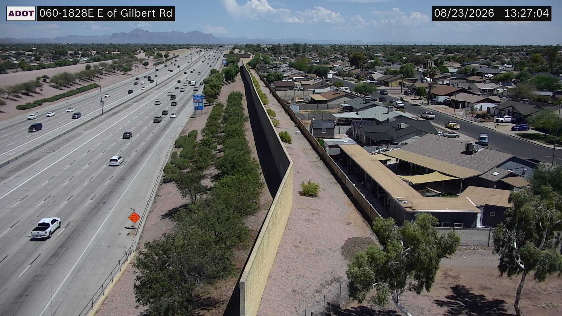 Mesa: US 60 East Of Gilbert